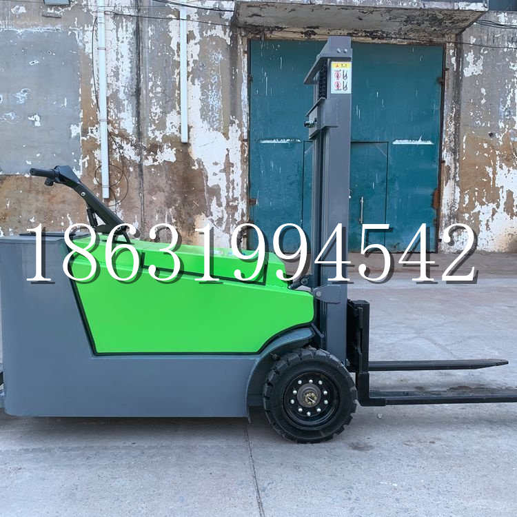 濠江区小型电动叉车1吨2吨步行站驾式电瓶堆高充电装卸车液压升降车铲车